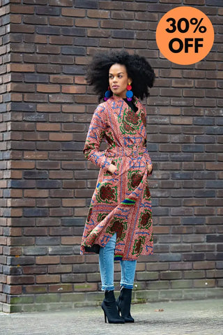 Zola Brown Duster Jacket