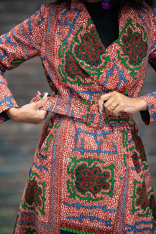 Zola Brown Duster Jacket