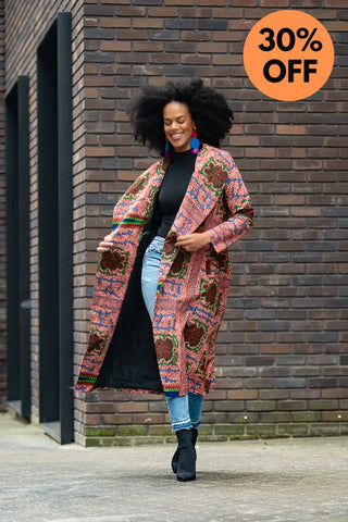 Zola Brown Duster Jacket