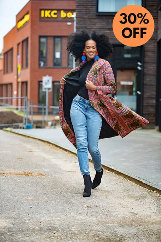 Zola Brown Duster Jacket