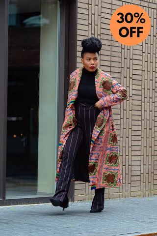 Zola Brown Duster Jacket
