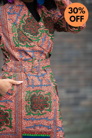 Zola Brown Duster Jacket