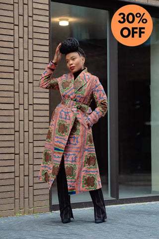 Zola Brown Duster Jacket