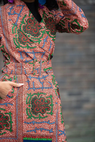 Zola Brown Duster Jacket