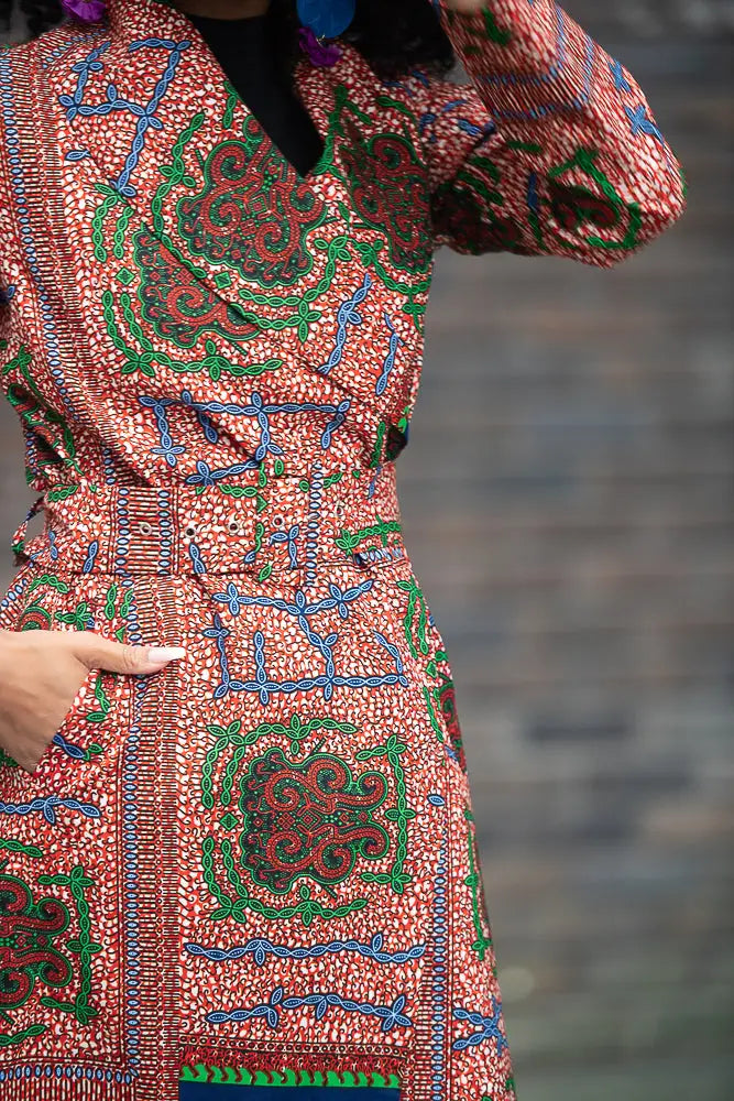 Zola Brown Duster Jacket