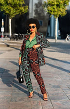 Zora Jacket And Trouser Ankara Set Outfit Sets