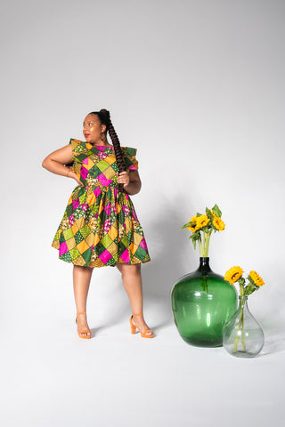 FUNKE OPEN BACK DRESS