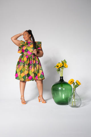 FUNKE OPEN BACK DRESS