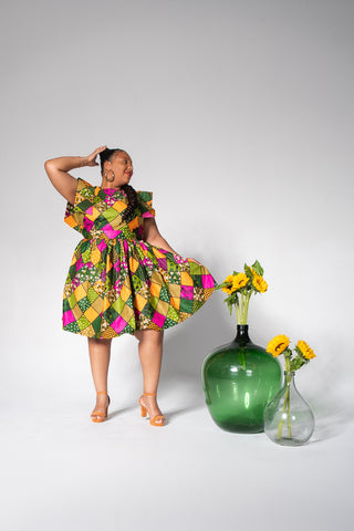 FUNKE OPEN BACK DRESS