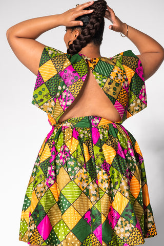 FUNKE OPEN BACK DRESS
