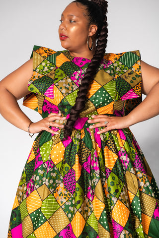 FUNKE OPEN BACK DRESS