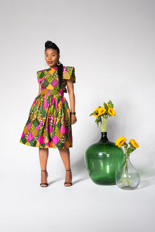 FUNKE OPEN BACK DRESS