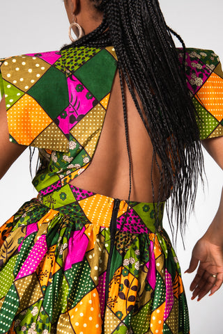 FUNKE OPEN BACK DRESS