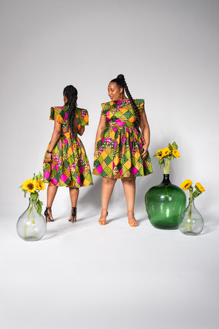 FUNKE OPEN BACK DRESS