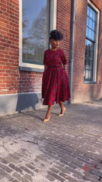 Teju Red 2 Piece Set
