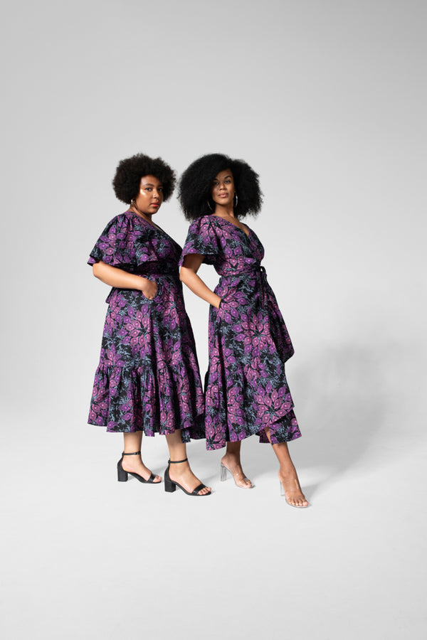 Heritage Shawl Dress Set main image 1
