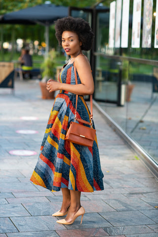 LYDIA SPAGHETTI STRAP DRESS