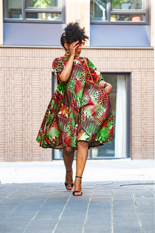 TEMILADE FLARE DRESS