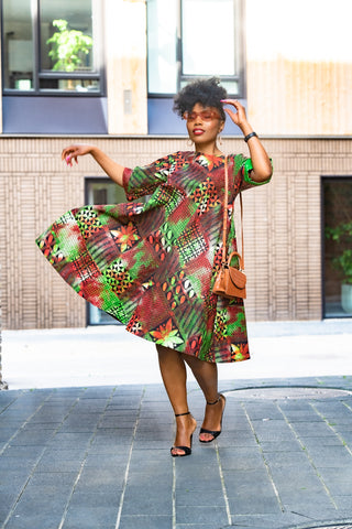 TEMILADE FLARE DRESS