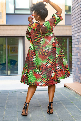 TEMILADE FLARE DRESS