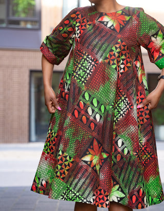 TEMILADE FLARE DRESS