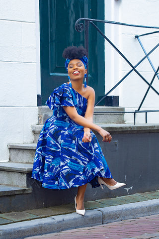 ADAEZE BLUE DRESS