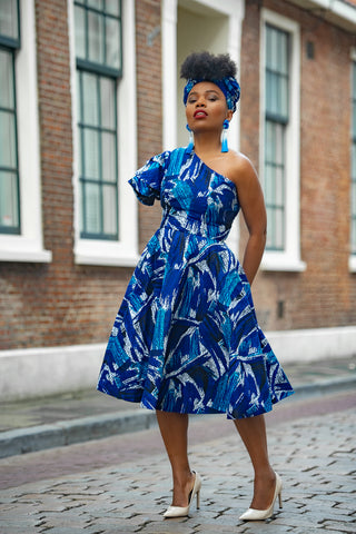 ADAEZE BLUE HEADWRAP