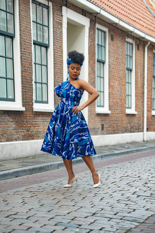 ADAEZE BLUE DRESS