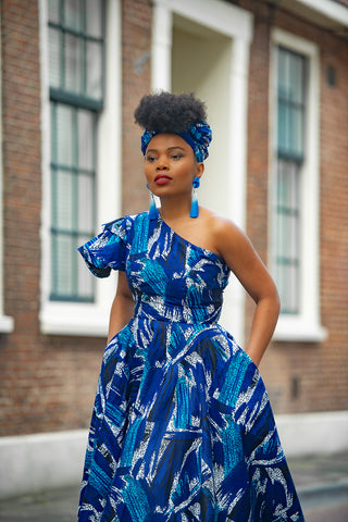 ADAEZE BLUE DRESS