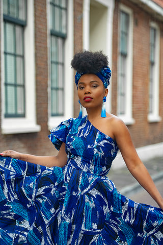 ADAEZE BLUE DRESS