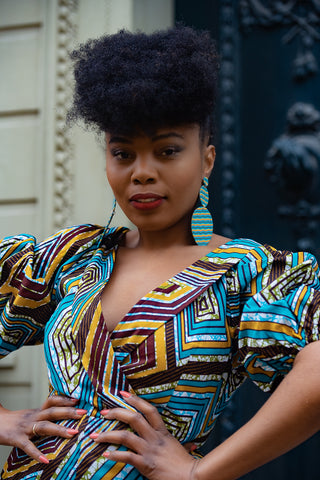 ODETTE MULTICOLOURED JUMPSUIT