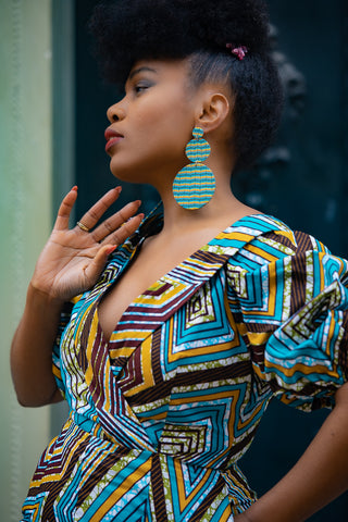 ODETTE MULTICOLOURED JUMPSUIT