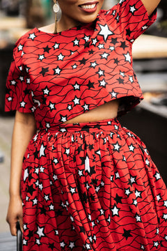 Red & white